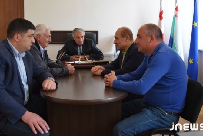 Посол Армении в Грузии Юрий Варданян с рабочим визитом посетил Джавахети