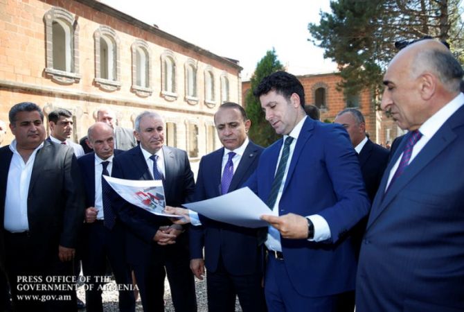 Government aims at improving Shirak Province, 400 jobs to be created 