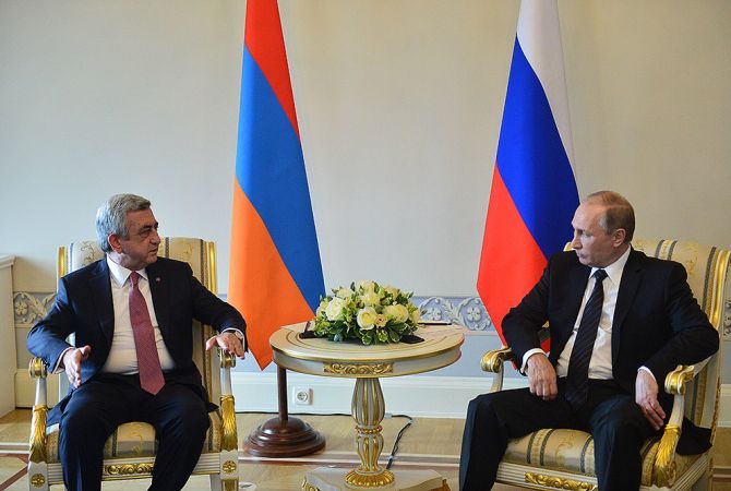 Sargsyan-Putin meeting kicks off