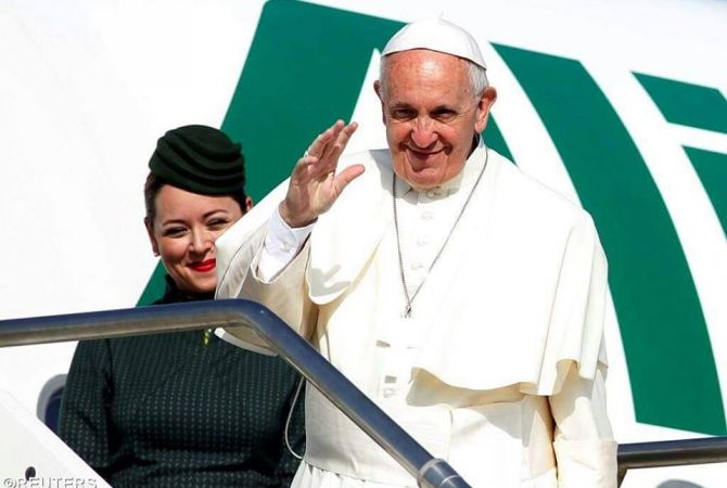 Pope Francis sends telegram to Italian President on his visit to Armenia