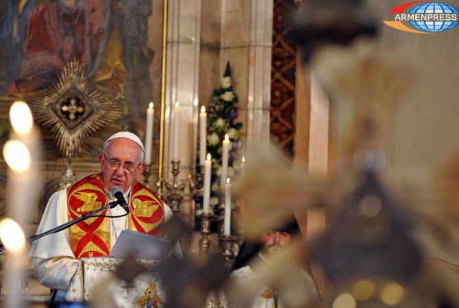 “I didn’t know another word than genocide about the Armenian extermination” – says Pope 
Francis