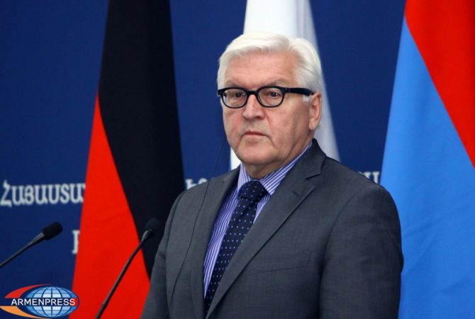 Steinmeier highlights mutual concessions for Nagorno Karabakh conflict settlement in Baku

