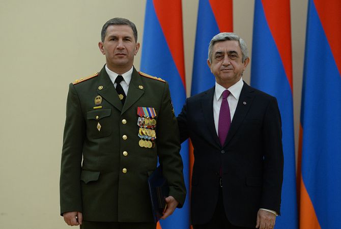 Major-General Onik Gasparyan appointed Deputy Chief of General Staff of Armenian Armed 
Forces