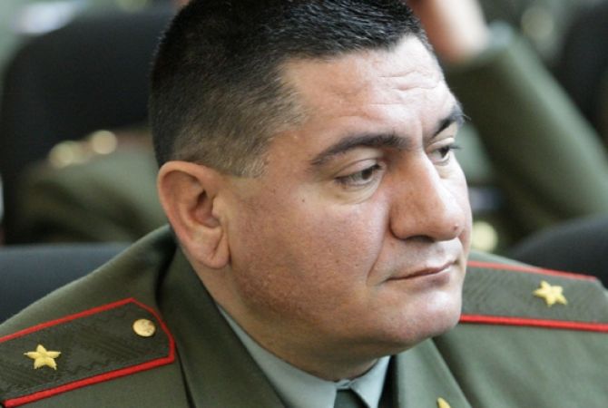 Погоса Погосяна назначен начальником вооружения ВС Армении
