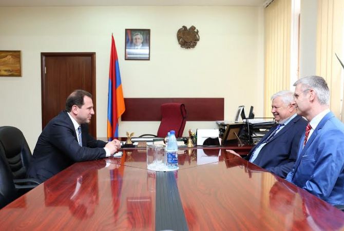 First Deputy Defense Minister holds meeting with Andrzej Kasprzyk in Yerevan