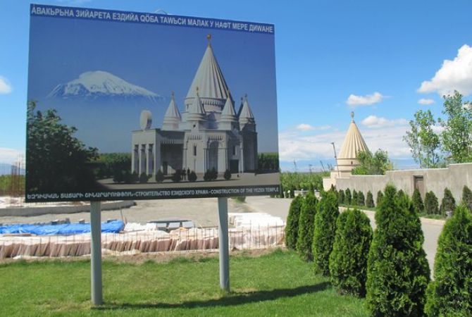 The Guardian: World's largest Yazidi temple under construction in Armenia