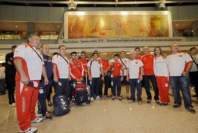 В Рио-де-Жанейро выехала вторая группа армянских спортсменов - членов Олимпийской 
сборной Армении