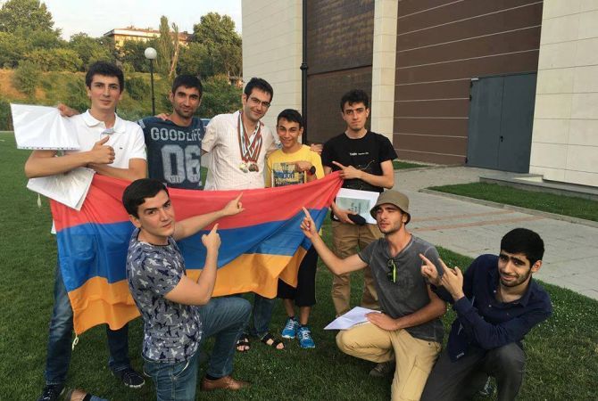 Armenian students capture 7 medals in International Mathematics Competition