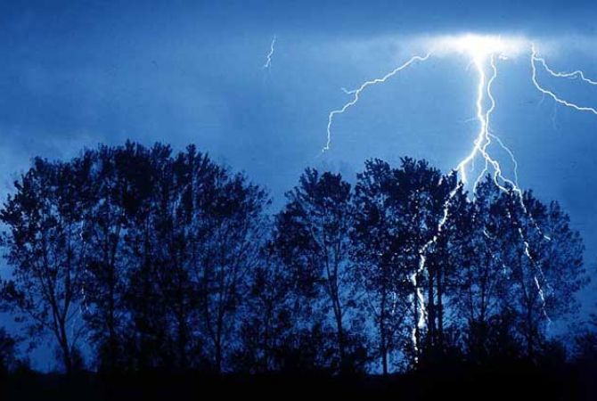 13-year-old boy dies in lightning strike in Hovit village, Armenia
