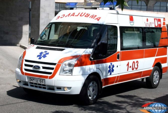 Military truck overturns on Yerevan-Sevan highway, eight soldiers hospitalized 