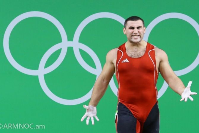 Rio 2016 – Weightlifter Simon Martirosyan wins silver for Armenia 