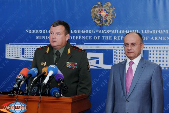 Defense Minister of Belarus is confident close cooperation with Armenian Armed Forces will be 
continuous  