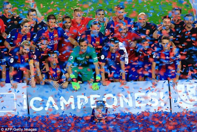 Barcelona win Spanish Super Cup 