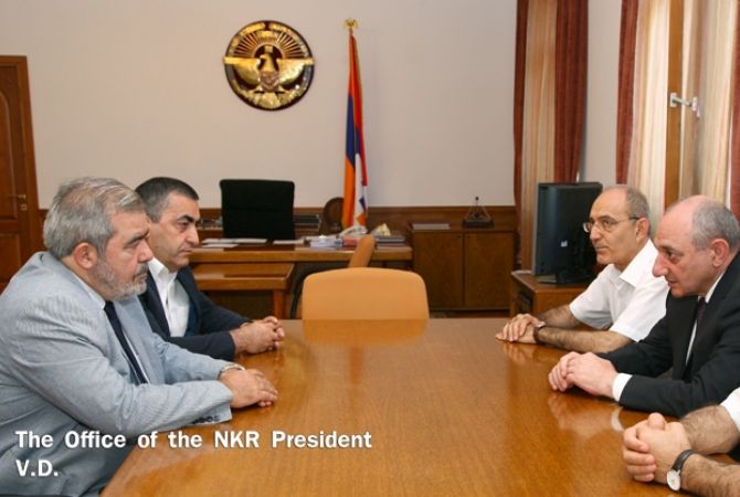 NKR President holds meeting with ARF representatives 