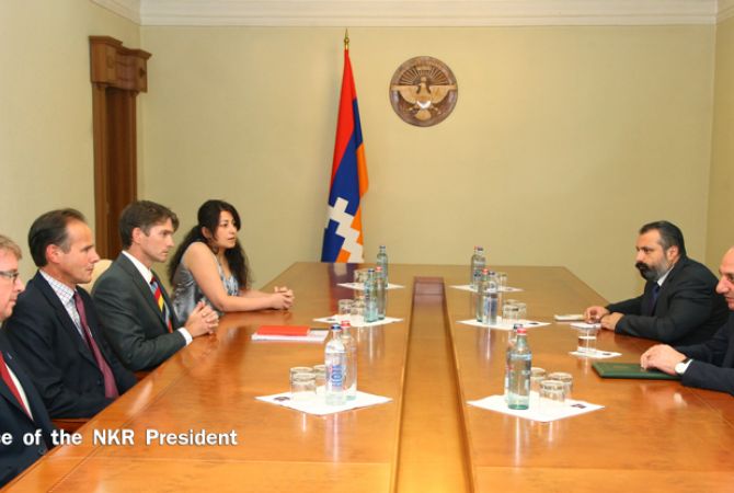 President of Artsakh and "HALO Trust" representatives discuss mine clearance issues