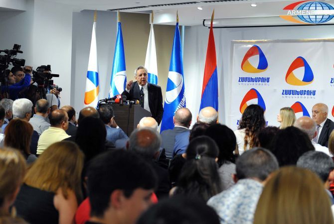 Партия «Консолидация» пойдет на выборы ОМС Армении со своим списком