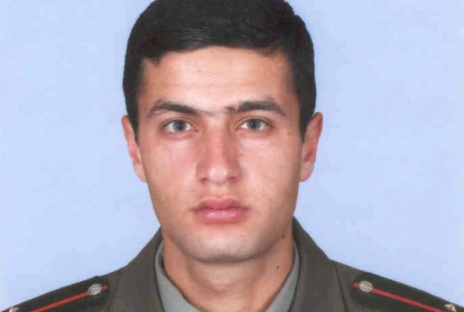 Cross-stone eternalizing memory of Armenian captain killed during April war opened
