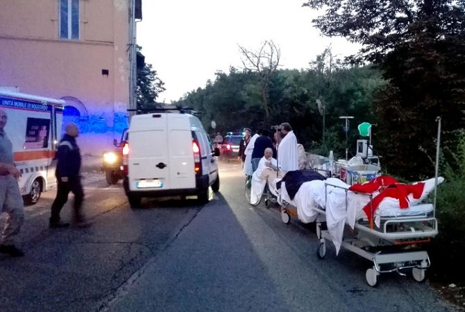 Quake brings down buildings in central Italy, 14 believed killed