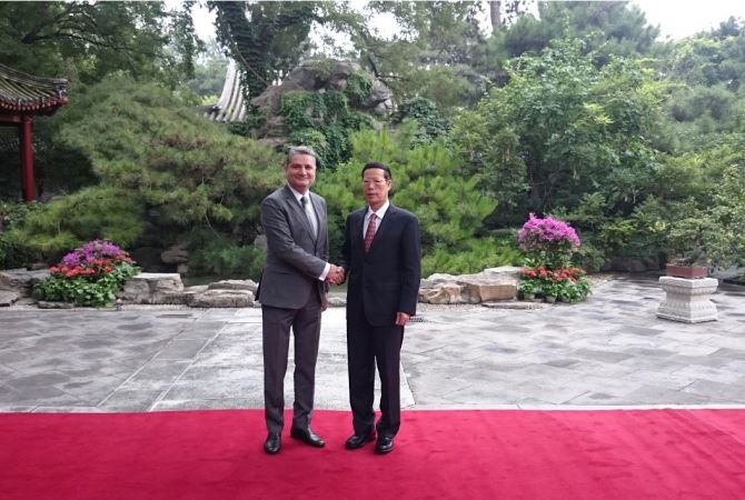Tigran Sargsyan’s visit to Beijing to foster collaboration between EAEU and Silk Road economic 
zone