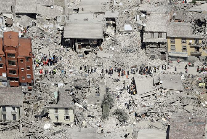 Իտալիայում երկրաշարժի զոհերի թիվը հասել է 120-ի