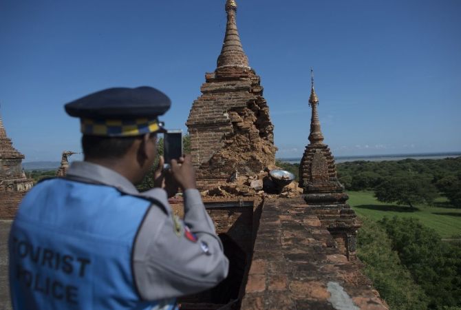 СМИ: Мьянма посылает войска для защиты и восстановления поврежденных пагод
