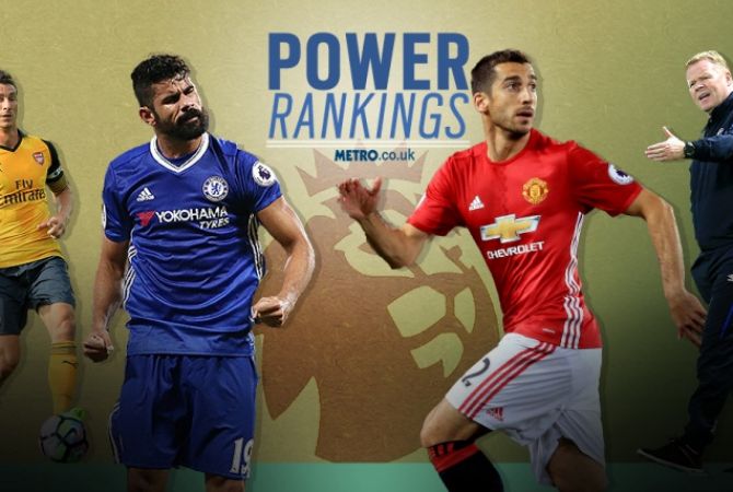 Henrikh Mkhitaryan included in power rankings of Premier League