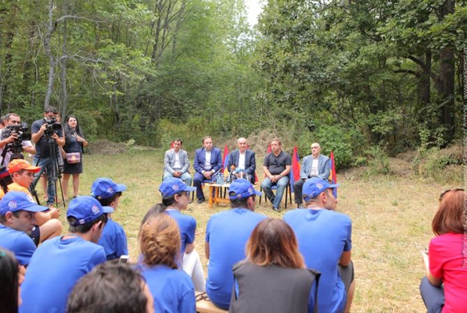President of Armenian parliament: Love towards motherland reinforces thank to “Baze” youth 
camp