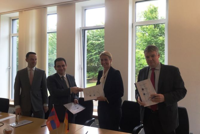 Намечено сотрудничество между армянским страховым агентством и немецким 
консорциумом