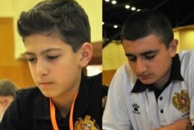 Мамикон Гарибян и Мануел Петросян объявлены  чемпионами Европы  по шахматам среди 
юношей