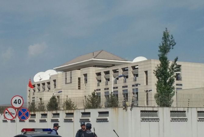 Ղրղզստանում ՉԺՀ-ի դեսպանատան մոտ պայթյունից մարդ է զոհվել, եւս երեքը վիրավորվել են