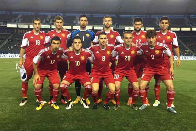 Armenian national football team departs for Czech Republic