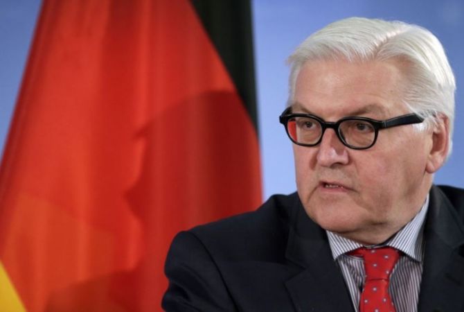 Steinmeier denies Turkey’s demand of Germany distancing itself from Armenian Genocide 
resolution 