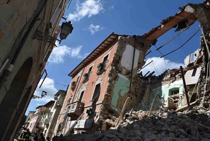 Ավելի քան 21 մլն իտալացիներ ապրում են սեյսմիկ առումով վտանգավոր գոտիներում. La Stampa