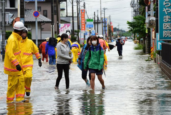 At least 11 dead as typhoon Lionrock floods Northern Japan