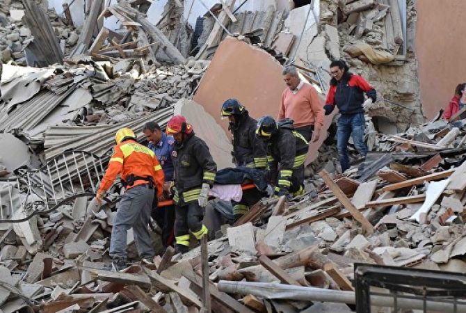 Իտալիայում երկրաշարժից հետո գրանցվել են 3 հազար հետցնցումներ