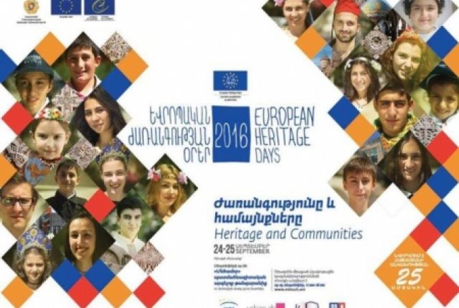 “European Heritage Days” to be held in Armenia and NKR