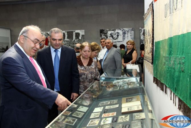 “From Genocide to Restoration of Independence” exhibition held at Armenian Genocide Museum-
Institute