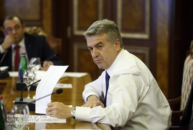 Необходимо коренным образом пересмотреть поставленные перед государственным 
аппаратом задачи: премьер-министр Армении 