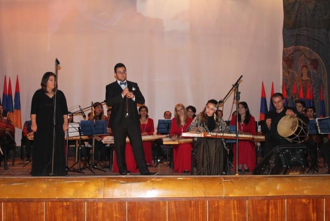 Последний концерт всеармянского фестиваля в Гаваре был посвящен дудуку