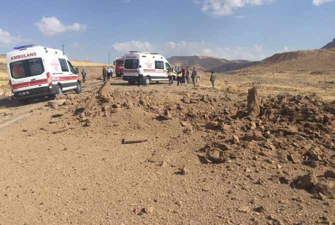 Թուրքիայում պայթունի հետեւանքով  երկու զինվորական սպանվել է, 8-ը` վիրավորվել
