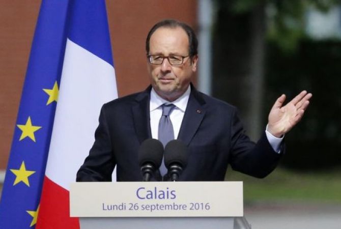 
Олланд пообещал полностью снести лагерь мигрантов "Джунгли" в Кале
