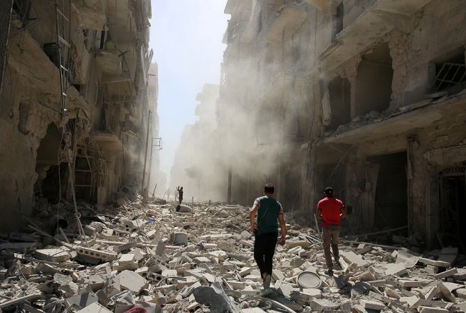 إصابة أرمني سوري جراء قصف أحياء سكنية في حلب