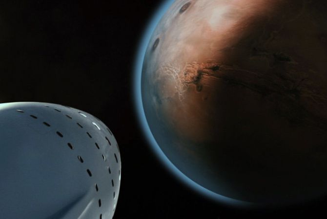 SpaceX представила видео полета на Марс