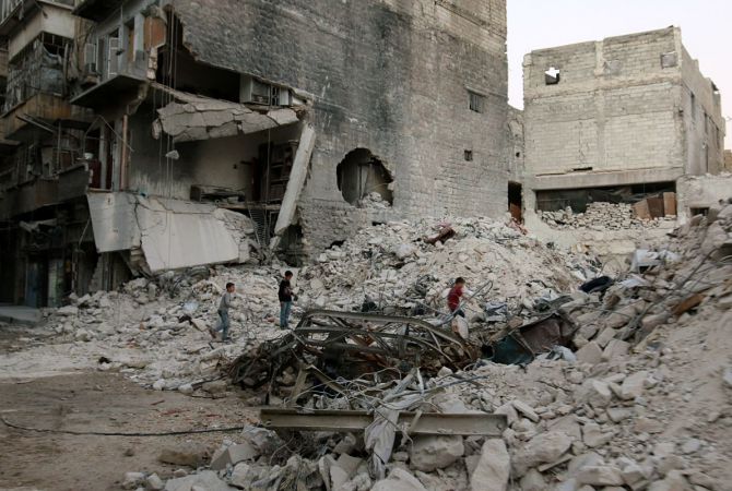Obama, Merkel condemn Russian, Syrian air strikes in Aleppo