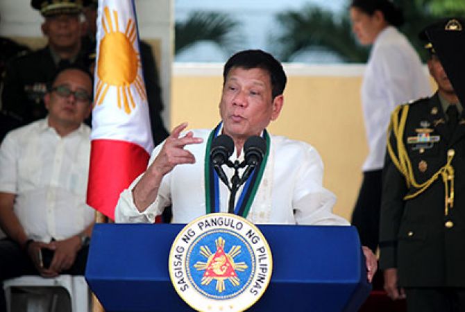 Президент Филиппин сравнил себя с Гитлером
