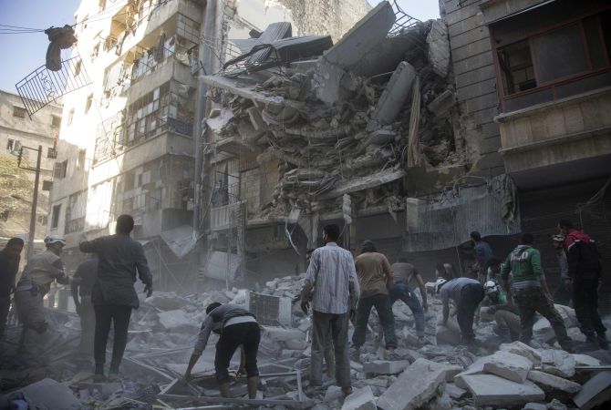 Aleppo Armenian populated district shelling – Five Armenians dead, 11 wounded 