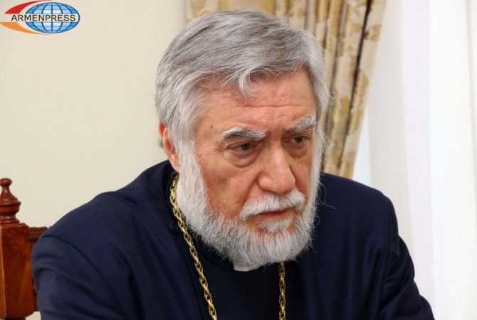 Aram I extends condolences to Armenian Diocese of Beroea Primate 