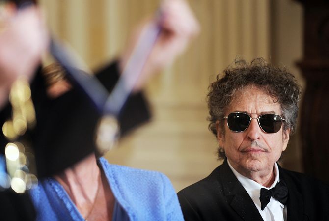 Bob Dylan awarded Nobel Prize in Literature for creating 'new poetic expressions'