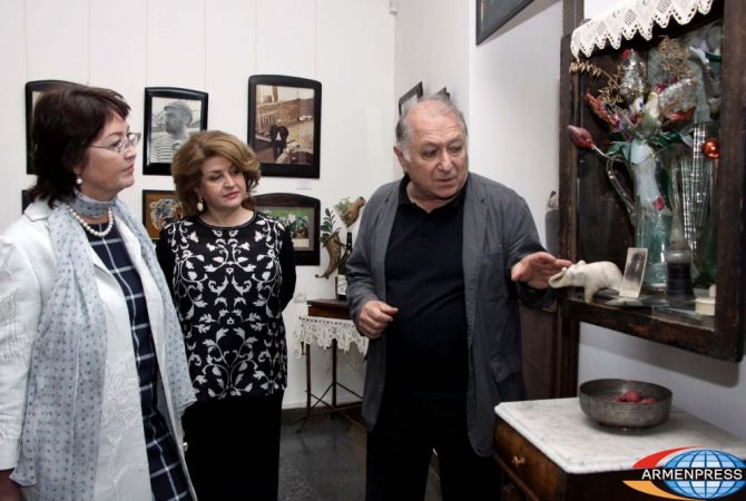 First Ladies of Kyrgyzstan and Armenia visit Sergei Parajanov Museum in Yerevan