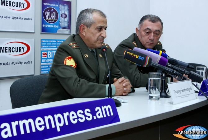 Armenian Rocket-Artillery forces and Armored divisions carry out military duty on highest 
level
